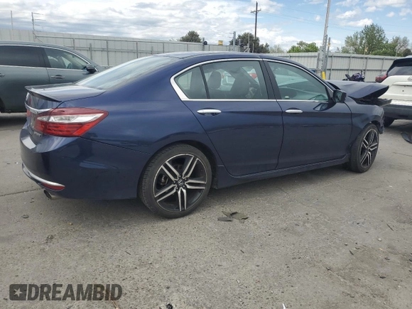 2016 Honda Accord Sport z VIN 1HGCR2F54GA194281, wystawiony jako Copart lot #55817345 z przebiegiem 122 592 mil mil oraz Szkoda całkowita • Salvage title. Historia ofert i sprzedaży dostępna na DreamBid. Obrazek 3.