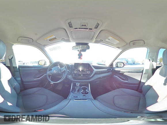 2021 Toyota Highlander L with VIN 5TDZZRAH0MS038093, listed as a Copart auction lot 46149845 with 79,664 mi miles and Salvage title. Bid and sale history available at DreamBid. Image 15.
