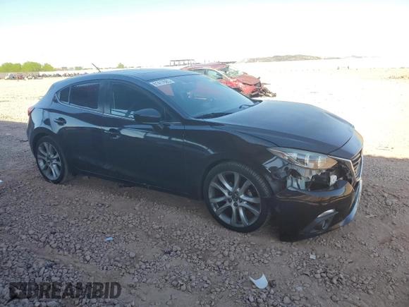 2016 Mazda 3 i Touring with VIN JM1BM1L73G1283042, listed as a Copart auction lot 61417685 with 71,876 mi miles and Salvage title. Bid and sale history available at DreamBid. Image 4.