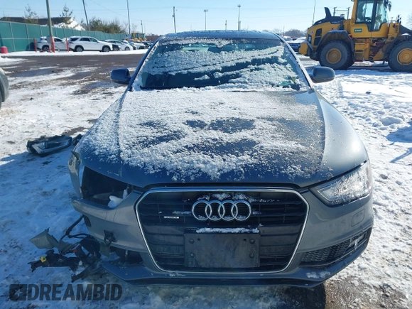 2015 Audi A4 Premium Plus with VIN WAUFFAFL6FN004207, listed as a IAAI auction lot 41639153 with 62,409 mi miles. Bid and sale history available at carsss.com. Image 13.