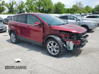2013 Ford Escape SEL with VIN 1FMCU9H96DUD80433, listed as a Copart auction lot 55514195 with 195,781 mi miles and Salvage title. Bid and sale history available at DreamBid. Image 4.