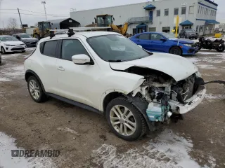 2015 Nissan Juke SV with VIN JN8AF5MR9FT509833, listed as a Copart auction lot 85975134 with 169,304 mi miles and Salvage Title. Bid and sale history available at carsss.com. Image 4.