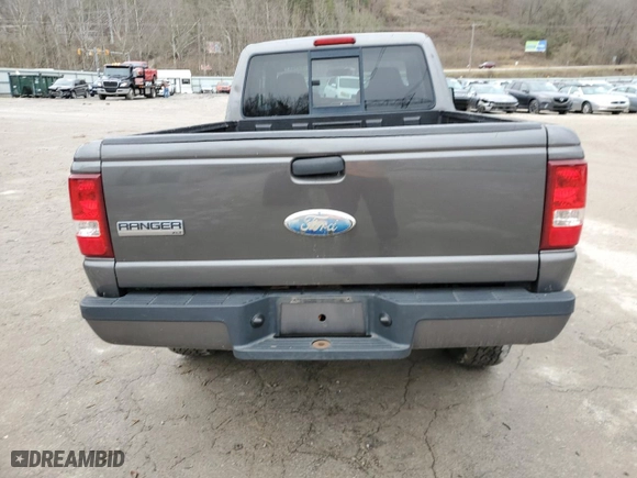 2006 Ford Ranger XL with VIN 1FTZR15E76PA36047, listed as a Copart auction lot 85422174 with 121,442 mi miles and Salvage Title. Bid and sale history available at carsss.com. Image 6.