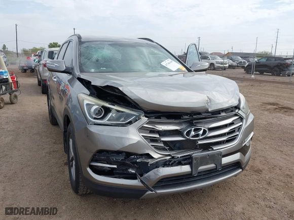 2017 Hyundai Santa Fe Sport 2.4L with VIN 5NMZU3LB7HH021661, listed as a IAAI auction lot 41746160 with 82,990 mi miles. Bid and sale history available at carsss.com. Image 6.