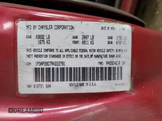 1994 Plymouth Sundance с VIN 1P3AP28D7RN222781, выставлен на аукционе Copart как лот 58443235 с пробегом 182 846 миль миль и Списание • Salvage title. История ставок и продаж доступна на DreamBid. Изображение 12.