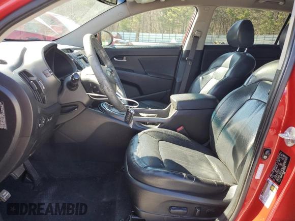 2011 Kia Sportage SX with VIN KNDPC3A64B7120176, listed as a Copart auction lot 48480145 with 208,933 mi miles and Salvage title. Bid and sale history available at DreamBid. Image 7.