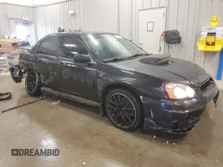 2005 Subaru Impreza Sedan (Natl) WRX with VIN JF1GD29615G523750, listed as a Copart auction lot 42104015 with 141,630 mi miles and Salvage Title. Bid and sale history available at carsss.com. Image 4.
