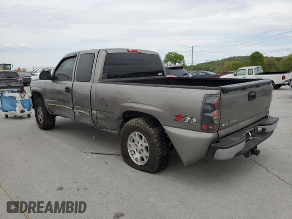2006 Chevrolet Silverado 1500 LT2 with VIN 1GCEK19B76Z191527, listed as a Copart auction lot 53541645 with 293,312 mi miles and Salvage Title. Bid and sale history available at DreamBid. Image 2.