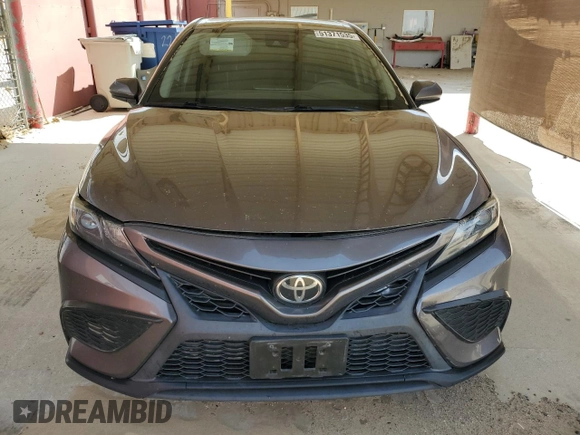 2021 Toyota Camry SE Nightshade with VIN 4T1G11AKXMU490815, listed as a Copart auction lot 51371535 with 66,203 mi miles and Salvage Title. Bid and sale history available at carsss.com. Image 5.