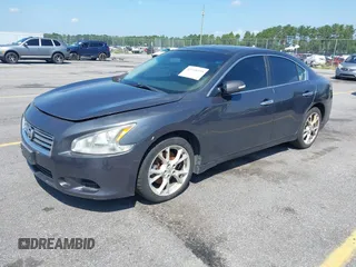 2013 Nissan Maxima SV with VIN 1N4AA5AP5DC815847, listed as a IAAI auction lot 42758399 with 168,056 mi miles and . Bid and sale history available at DreamBid. Image 2.
