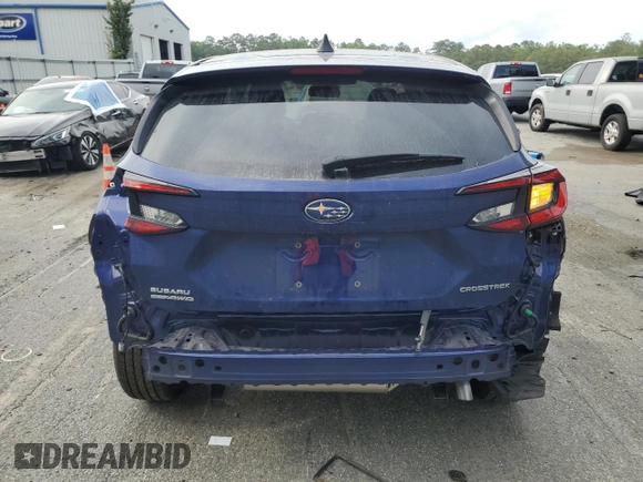 2024 Subaru Crosstrek z VIN JF2GUABC3R8912279, wystawiony jako Copart lot #53909605 z przebiegiem 9 203 mil mil oraz Szkoda całkowita • Salvage title. Historia ofert i sprzedaży dostępna na DreamBid. Obrazek 6.
