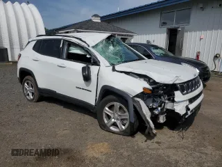 2024 Jeep Compass Latitude z VIN 3C4NJDBN2RT604989, wystawiony jako Copart lot #56880335 z przebiegiem 21 445 mil mil oraz Nie do naprawy • Non repairable. Historia ofert i sprzedaży dostępna na DreamBid. Obrazek 4.