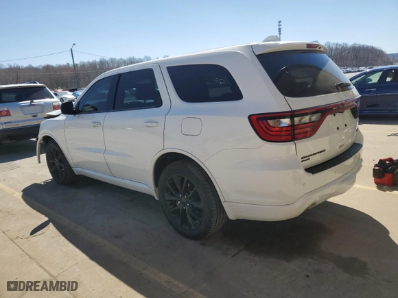 2017 Dodge Durango R/T with VIN 1C4SDJCTXHC677513, listed as a Copart auction lot 50212005 with 74,429 mi miles and Salvage Title. Bid and sale history available at carsss.com. Image 2.