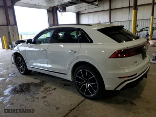 2020 Audi Q8 Prestige with VIN WA1FVAF15LD022939, listed as a Copart auction lot 57142233 with 35,061 mi miles. Bid and sale history available at carsss.com. Image 2.