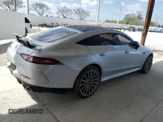 2019 Mercedes-Benz AMG GT 53 z VIN WDD7X6BB1KA008509, wystawiony jako Copart lot #44400444 z przebiegiem 45 249 mil mil oraz . Historia ofert i sprzedaży dostępna na DreamBid. Obrazek 3.