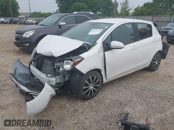 2017 Toyota Yaris L z VIN VNKKTUD32HA078479, wystawiony jako IAAI lot #42431719 z przebiegiem 60 741 mil mil oraz . Historia ofert i sprzedaży dostępna na DreamBid. Obrazek 2.
