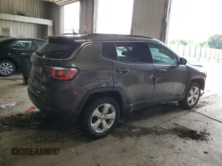 2020 Jeep Compass Latitude with VIN 3C4NJDBB9LT133503, listed as a Copart auction lot 63713255 with 53,373 mi miles and Non repairable. Bid and sale history available at DreamBid. Image 3.