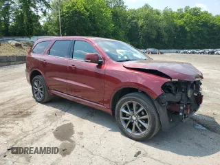 2018 Dodge Durango GT with VIN 1C4RDJDG9JC395675, listed as a Copart auction lot 59789235 with 65,270 mi miles and Salvage title. Bid and sale history available at DreamBid. Image 4.