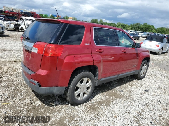 2015 GMC Terrain SLE with VIN 2GKALMEK3F6424497, listed as a Copart auction lot 61193085 with 129,499 mi miles and Clean title. Bid and sale history available at DreamBid. Image 3.