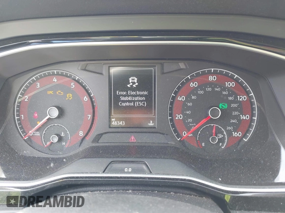2019 Volkswagen Jetta S z VIN 3VWC57BU7KM243356, wystawiony jako IAAI lot #42334838 z przebiegiem 48 343 mil mil oraz . Historia ofert i sprzedaży dostępna na DreamBid. Obrazek 7.