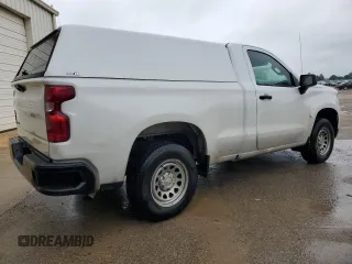 2023 Chevrolet Silverado 1500 Work Truck with VIN 3GCNAAEK8PG339758, listed as a Copart auction lot 54698095 with 38,046 mi miles and Clean Title. Bid and sale history available at DreamBid. Image 3.
