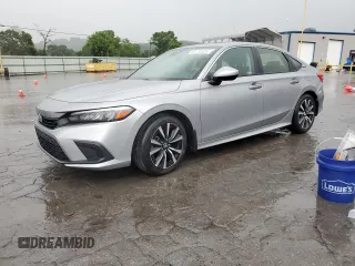 2022 Honda Civic EX с VIN JHMFE1F76NX003603, выставлен на аукционе Copart как лот 60110525 с пробегом 24 807 миль миль и Списание • Salvage title. История ставок и продаж доступна на DreamBid. Изображение 1.