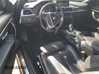 2018 BMW 4 Series 430i with VIN WBA4Z1C57JEC60579, listed as a Copart auction lot 55605845 with 73,305 mi miles and Salvage title. Bid and sale history available at DreamBid. Image 8.