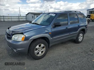 2001 Mazda Tribute LX with VIN 4F2CU08101KM29823, listed as a Copart auction lot 53857145 with 187,710 mi miles and Salvage Title. Bid and sale history available at carsss.com. Image 1.