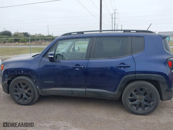 2017 Jeep Renegade Latitude with VIN ZACCJABB9HPG54080, listed as a IAAI auction lot 41611622 with 118,364 mi miles. Bid and sale history available at carsss.com. Image 13.