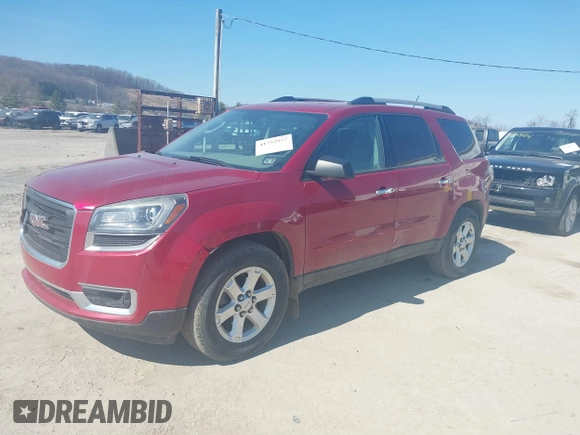 2014 GMC Acadia SLE with VIN 1GKKVPKD8EJ304489, listed as a IAAI auction lot 41752957 with 115,542 mi miles and . Bid and sale history available at carsss.com. Image 17.
