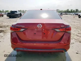 2021 Nissan Sentra SV with VIN 3N1AB8CV5MY310650, listed as a Copart auction lot 60123855 with 68,527 mi miles and Salvage title. Bid and sale history available at DreamBid. Image 6.