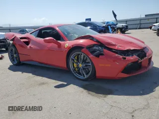 2016 Ferrari 488 с VIN ZFF79ALA7G0213912, выставлен на аукционе Copart как лот 56981185 с пробегом Не указан миль и Списание • Salvage title. История ставок и продаж доступна на DreamBid. Изображение 4.