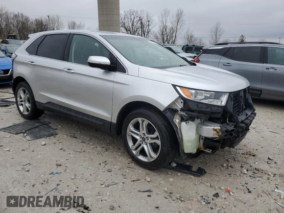 2017 Ford Edge Titanium z VIN 2FMPK3K92HBB19759, wystawiony jako Copart lot #52195755 z przebiegiem 147 721 mil mil oraz Czysty tytuł • Clean title. Historia ofert i sprzedaży dostępna na DreamBid. Obrazek 4.