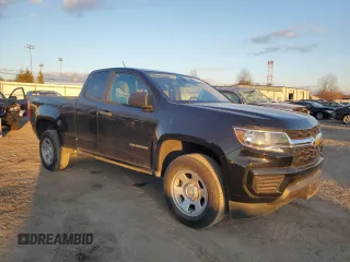 2021 Chevrolet Colorado 4WD Work Truck with VIN 1GCHTBEN5M1181798, listed as a Copart auction lot 82525004 with 38,705 mi miles and Salvage Title. Bid and sale history available at carsss.com. Image 4.