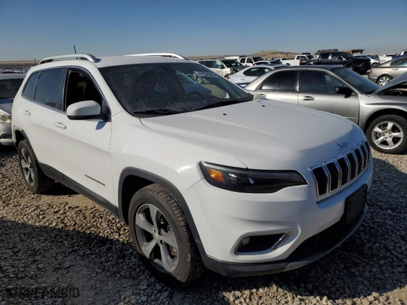 2019 Jeep Cherokee Limited with VIN 1C4PJMDN7KD131009, listed as a Copart auction lot 41956665 with 53,956 mi miles and Salvage Title. Bid and sale history available at carsss.com. Image 4.