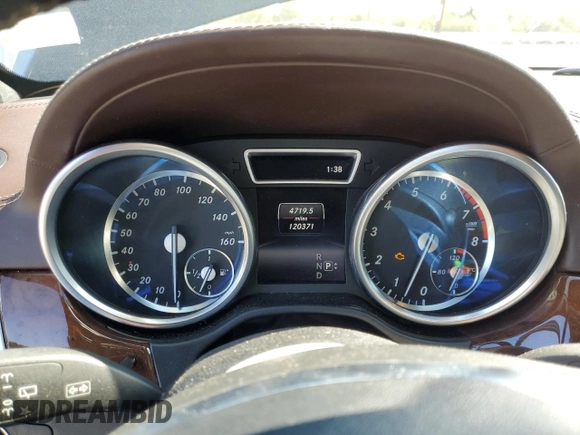 2015 Mercedes-Benz GL-Class GL 550 with VIN 4JGDF7DE0FA595106, listed as a Copart auction lot 68637723 with 120,371 mi miles. Bid and sale history available at carsss.com. Image 9.