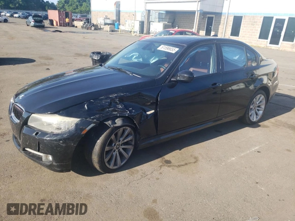 2011 BMW 3 Series 335i xDrive with VIN WBAPL5C53BA742753, listed as a Copart auction lot 61596655 with Not provided miles and Salvage title. Bid and sale history available at DreamBid. Image 1.