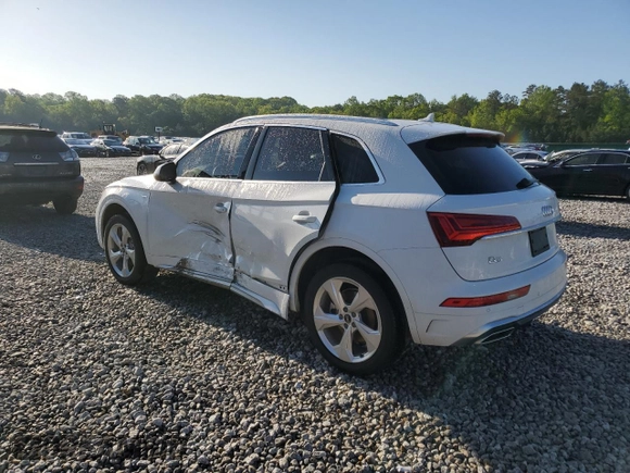 2024 Audi Q5 S line Premium Plus with VIN WA1EABFY9R2051407, listed as a Copart auction lot 52813105 with 10,212 mi miles and Salvage Title. Bid and sale history available at DreamBid. Image 2.