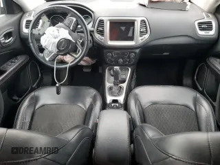 2018 Jeep Compass Latitude with VIN 3C4NJDBB1JT303897, listed as a Copart auction lot 57625015 with Not provided miles and Salvage title. Bid and sale history available at DreamBid. Image 8.