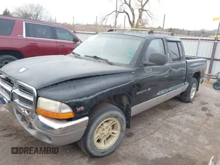 2000 Dodge Dakota Sport with VIN 1B7GL2AX4YS607628, listed as a IAAI auction lot 41115728 with Not provided miles and . Bid and sale history available at DreamBid. Image 2.