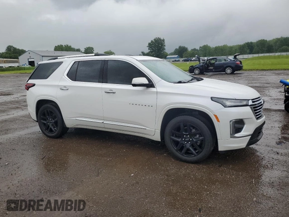 2022 Chevrolet Traverse Premier with VIN 1GNERKKW6NJ139552, listed as a Copart auction lot 61060075 with 41,818 mi miles and Salvage title. Bid and sale history available at DreamBid. Image 4.