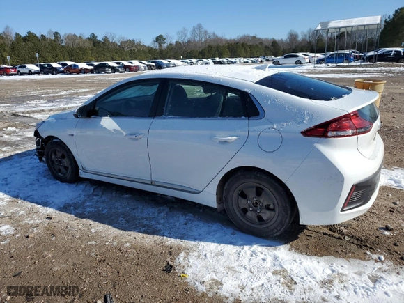 2020 Hyundai Ioniq Hybrid SE with VIN KMHC75LC7LU200832, listed as a Copart auction lot 45350115 with 97,749 mi miles and Salvage Title. Bid and sale history available at carsss.com. Image 2.