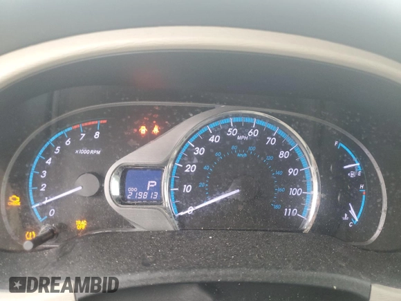 2013 Toyota Sienna XLE AAS with VIN 5TDYK3DCXDS383838, listed as a Copart auction lot 71302884 with 219,813 mi miles and Non Repairable. Bid and sale history available at carsss.com. Image 9.