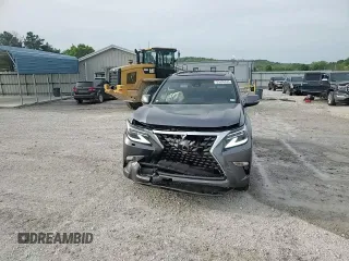 2023 Lexus GX 460 Premium with VIN JTJAM7BX4P5357977, listed as a Copart auction lot 53495245 with 45,585 mi miles and Salvage title. Bid and sale history available at DreamBid. Image 16.