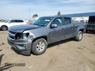2018 Chevrolet Colorado 2WD Work Truck with VIN 1GCGSBEN8J1214450, listed as a Copart auction lot 48960415 with 51,299 mi miles and Salvage title. Bid and sale history available at DreamBid. Image 1.