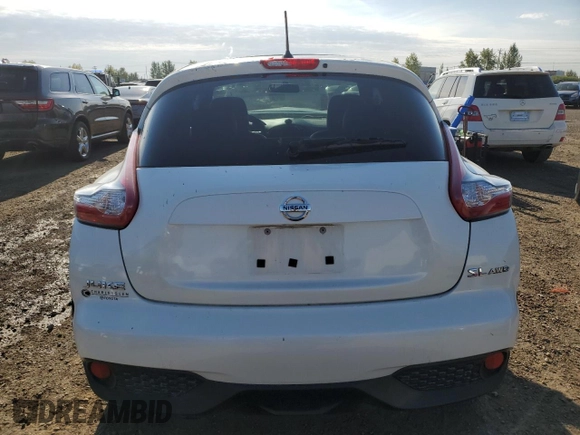2016 Nissan Juke SL z VIN JN8AF5MV3GT659404, wystawiony jako Copart lot #71848094 z przebiegiem 176 915 mil mil oraz Szkoda całkowita • Salvage title. Historia ofert i sprzedaży dostępna na DreamBid. Obrazek 6.