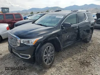 2018 GMC Acadia Denali with VIN 1GKKNXLS6JZ133038, listed as a Copart auction lot 59525305 with 109,340 mi miles and Salvage title. Bid and sale history available at DreamBid. Image 1.