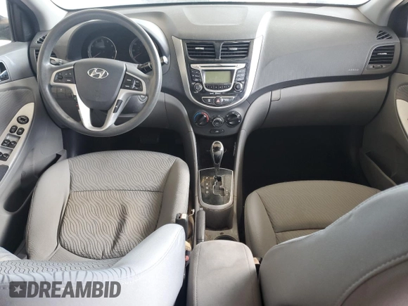 2013 Hyundai Accent GLS with VIN KMHCU4AE5DU338233, listed as a Copart auction lot 88446315 with 0 mi miles and Salvage Title. Bid and sale history available at carsss.com. Image 8.