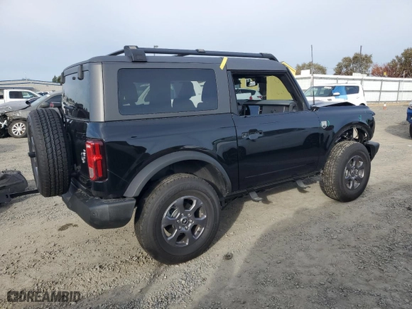2024 Ford Bronco Big Bend with VIN 1FMDE7AH3RLA71944, listed as a Copart auction lot 80528244 with 0 mi miles and Salvage Title. Bid and sale history available at carsss.com. Image 3.