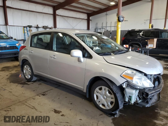 2011 Nissan Versa SL with VIN 3N1BC1CPXBL412353, listed as a Copart auction lot 62581505 with 107,447 mi miles and Salvage title. Bid and sale history available at DreamBid. Image 4.